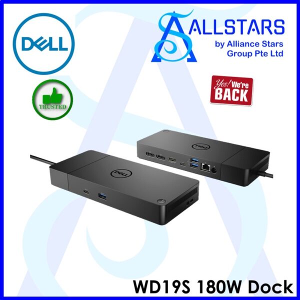 Dell WD19S 180W Dock – Dell-WD19S180W