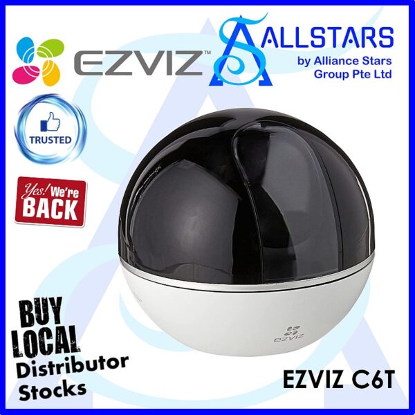 EZVIZ C6T / C6TC + Alarm HUB Smart Home Camera / Full HD / 1080P IPCAM / IP Camera – CS-CV248 (Warranty 1year with Spectra)