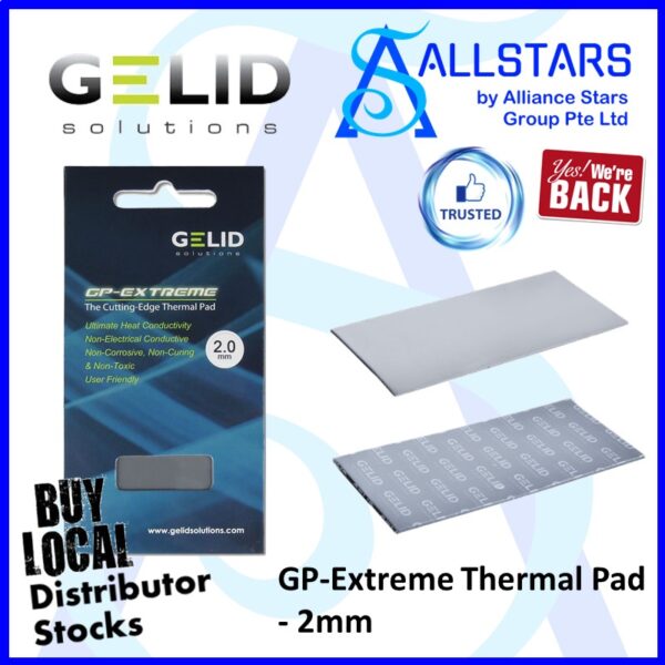 GELID GP-Extreme Thermal Pad (Thickness : 2mm / 80x40mm / TP-GP01-D)
