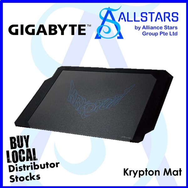 Gigabyte Aivia Krypton Mat / Gaming Mouse Pad / 425mmx287mmx6mm / Hard Coat+Cloth Surface