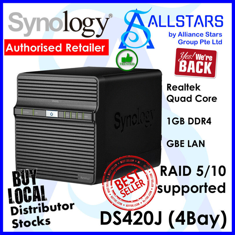 1 Gb Ddr4 Synology DS223j NAS at best price in New Delhi