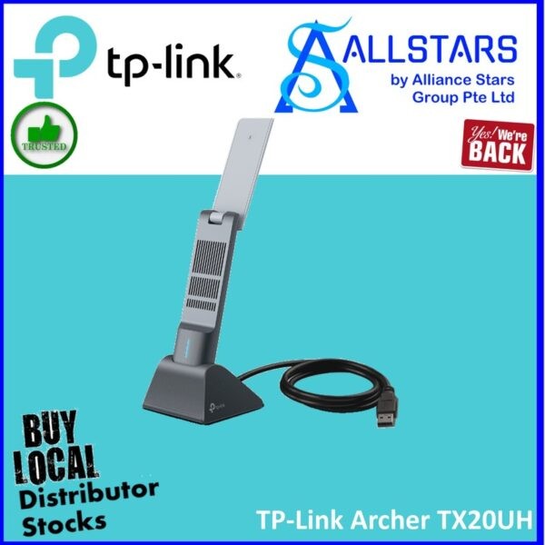 TP-Link Archer TX20UH AX1800 Dual Band Wi-Fi6 USB Adapter