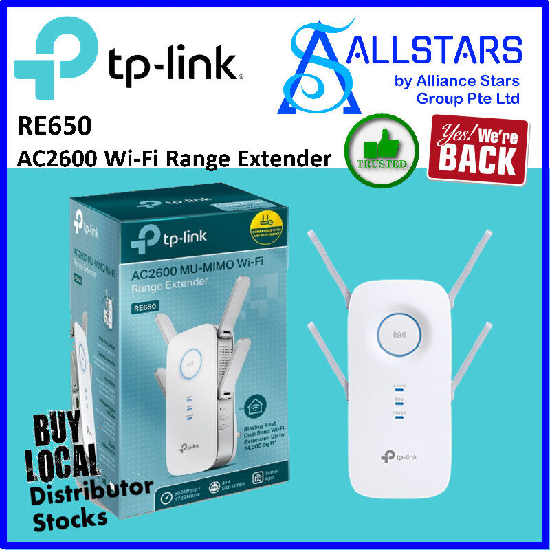RE650, AC2600 Wi-Fi Range Extender