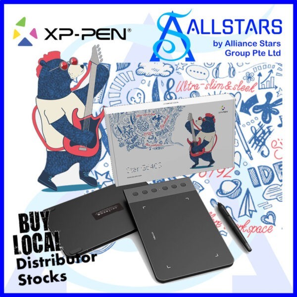 XP-Pen Star G640S (support Windows / Mac / Android) (Warranty 1year with Local Distributor Avertek)