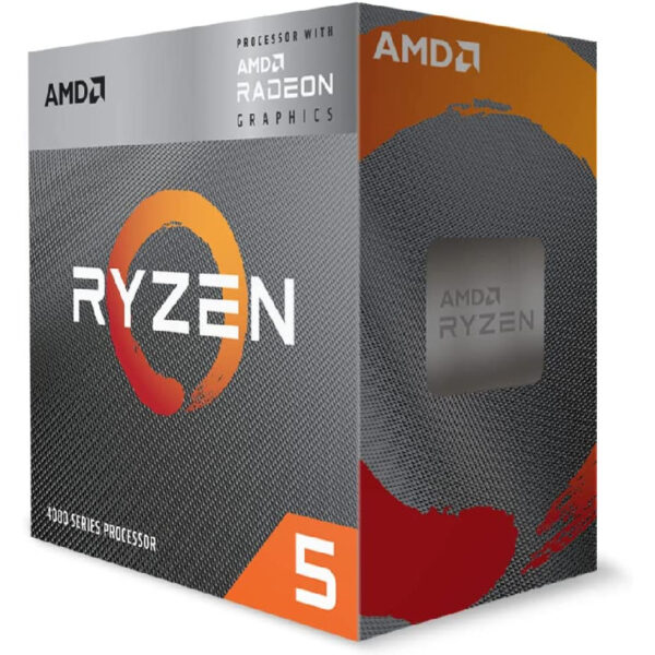 AMD Ryzen 5 4600G AM4 Box Processor (Core 6 / Thread 12, Base Clock 3.7GHz, Max Boost 4.2GHz, 8MB Cache) (Warranty 3years with AMD SG Local Distributor)