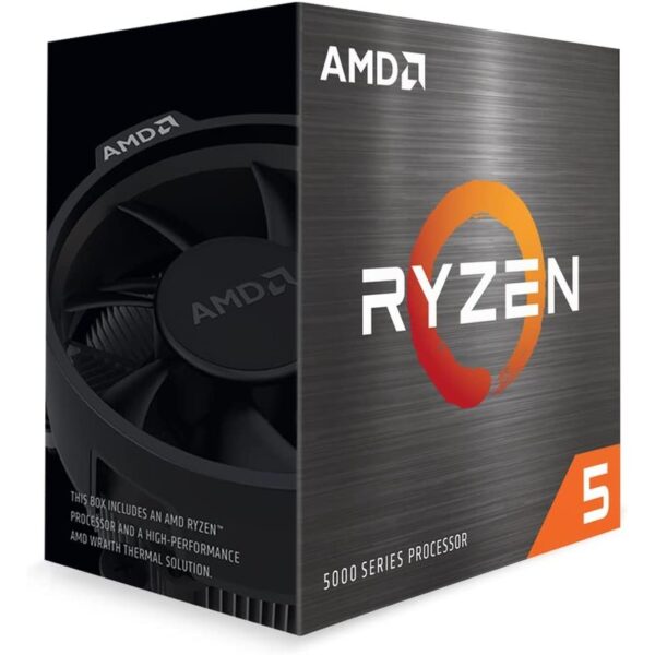 AMD Ryzen 5 5600 (Core 6 / Thread 12 / Base Clock 3.5GHz, Max Boost 4.4GHz / L3 Cache 32MB / PCIE 4.0) AM4 Box Processor