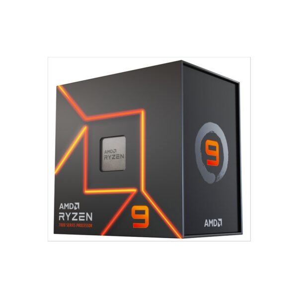 AMD Ryzen 9 7900 (Core 12 / Thread 24, Base Clock 3.7GHz, Max Boost 5.4GHz) AM5 Box Processor (Warranty 3years with local distributor stated on box)