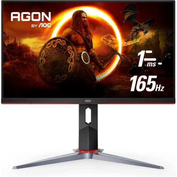 AOC 24G2SP 23.8 inch IPS Gaming Monitor (165Hz, 1ms, G-Sync compatible, Pivotable, Height Adjustable)