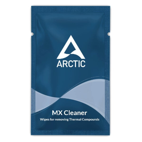 Arctic MX Cleaner Wipes for removing thermal compounds