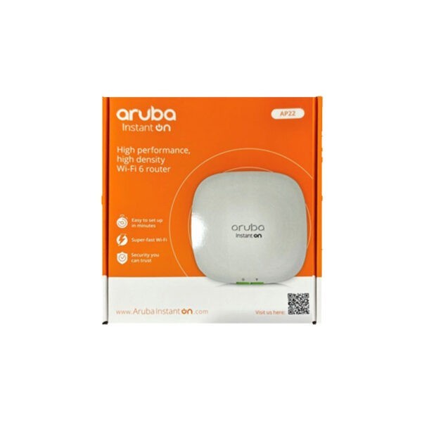 Aruba AP22 Wireless Access Point – R4W02A (without adapter)