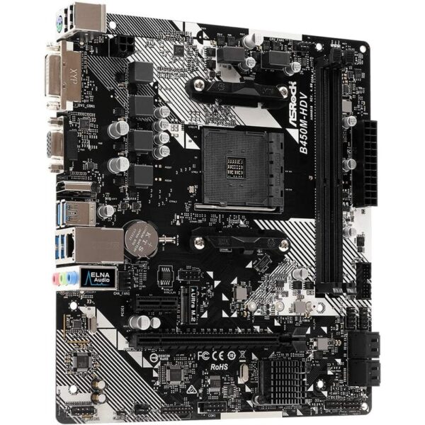 ASROCK B450M-HDV R4.0 AMD AM4 Mainboard