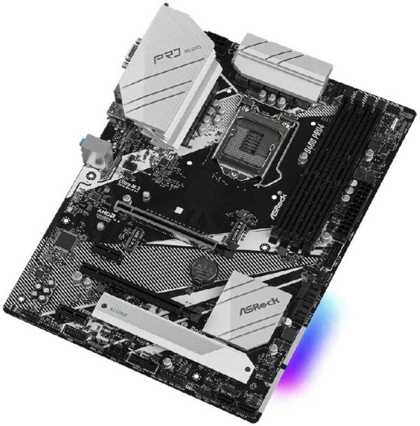 ASROCK B460-Pro4 Intel B460 LGA1200 Mainboard (Warranty 3years with TechDynamic)