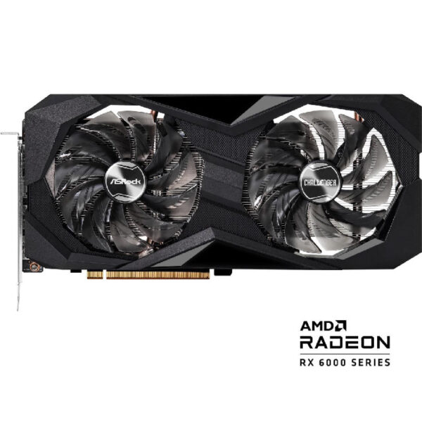 ASROCK Radeon RX 6600 Challenger D 8GB GDDR6 PCI-Express Gaming Graphics Card – RX6600 CLD 8G / ASR-90-GA2RZZ-00UANF (Warranty 3years with TechDynamic)