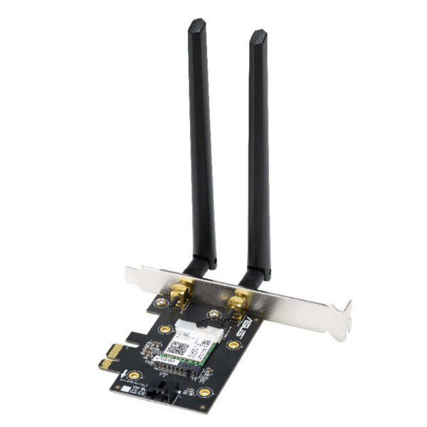 ASUS PCE-AX3000 Dual Band Wireless-AX3000 Wi-Fi 6 + Bluetooth 5.0 PCI-E Adapter / 160MHz Bandwidth / WPA3 (Warranty 3years with Local Distributor Avertek)