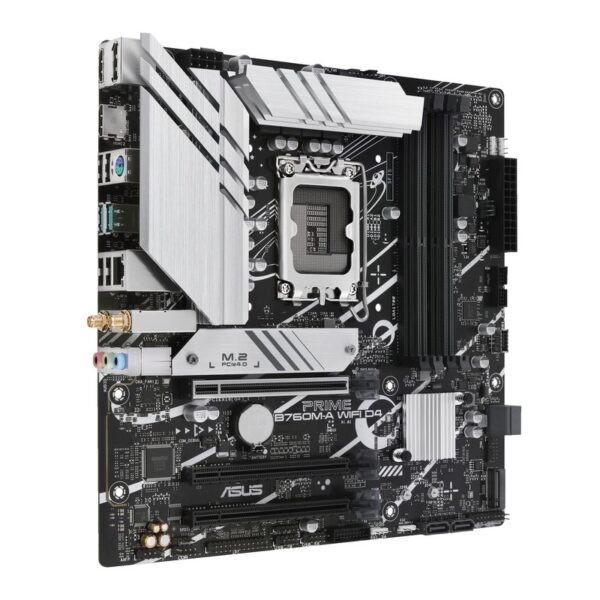 ASUS Prime B760M-A WIFI D4 Intel B760 LGA1700 Mainboard – PRIME B760M-A WIFI D4 (Warranty 3years with Avertek)