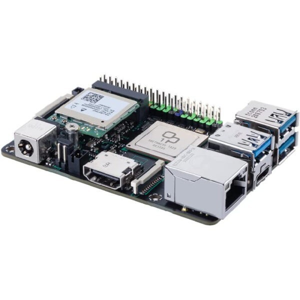 ASUS Tinker Board 2s Computer Board  – 2GHZ CPU, 2GB DDR4, 16GB eMMC, USB3.0, Dual Display – Tinker Board 2s/2G/16G (Warranty 1year with Avertek)