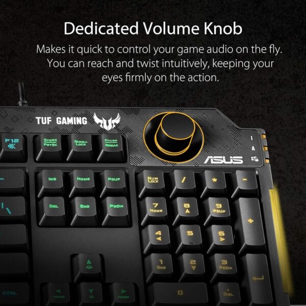 ASUS TUF Gaming K1 RGB Keyboard – RA04