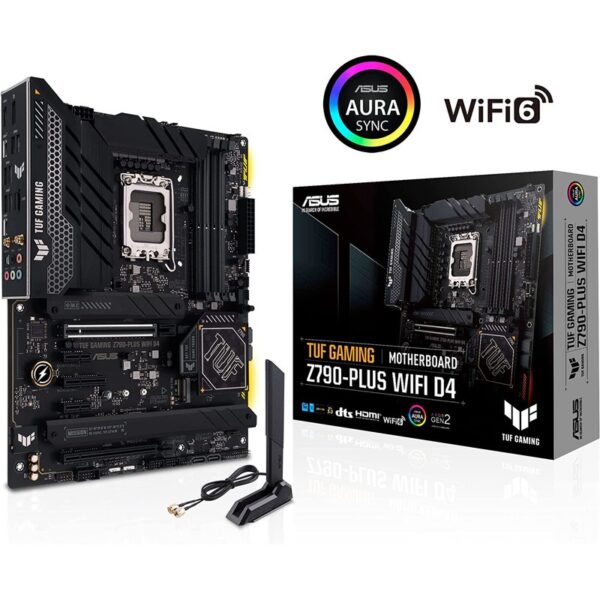 ASUS TUF Z790-Plus WIFI D4 Intel Z790 LGA1700 Mainboard (Warranty 3years with BanLeong)