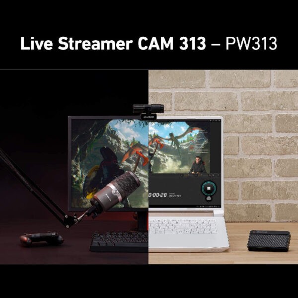 AVERMEDIA BO311 Live Streamer 311 Kit (AM310+GC311+PW313) (Warranty 1year with Local Distributor AVERTEK)