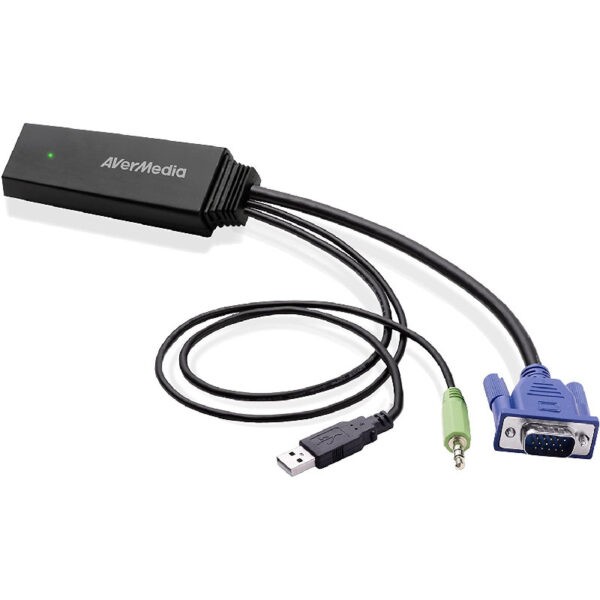 AVERMEDIA ET110 VIDEO CONVERTER VGA TO HDMI (Warranty 1YR W/AVERTEK)
