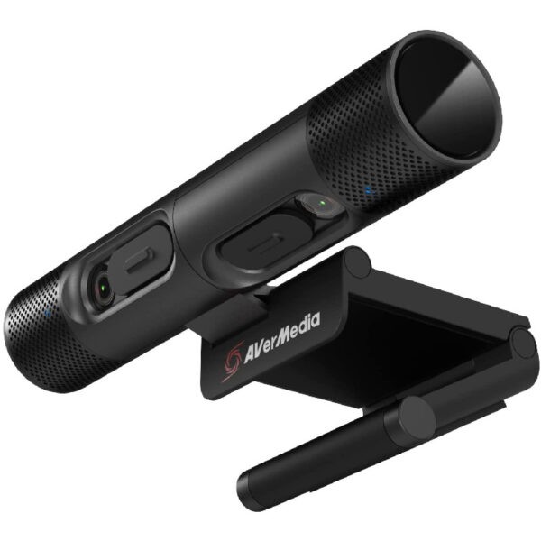 AVERMEDIA PW313D Dual Cam / 5MP + 1080p Full HD Webcam / Dual Privacy Shutter, Dual MIC / USB Type C to A cable provided (Warranty 1year with AVERTEK)