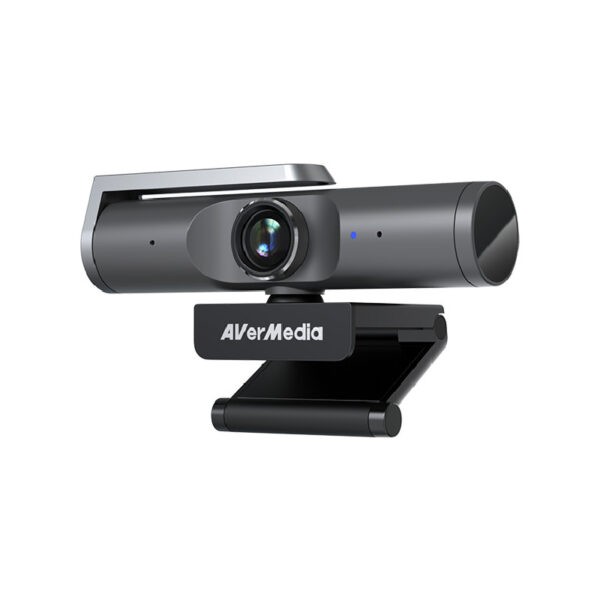 AVERMEDIA PW515 4K Ultra HD Webcam / 4Kp30. 1080p60, Fixed Focus. HDR, SONY Starvis 4K HDR CMOS Lens, FOV:100Deg, Built-in Dual Mic, Privacy Shutter, Zoom Certified (Warranty 1year with Avertek)