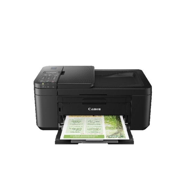 Canon PIXMA E4570 Compact Wireless All-In-One with Fax and Automatic 2-sided Printing for Low-Cost Printing (Warranty with Canon SG)