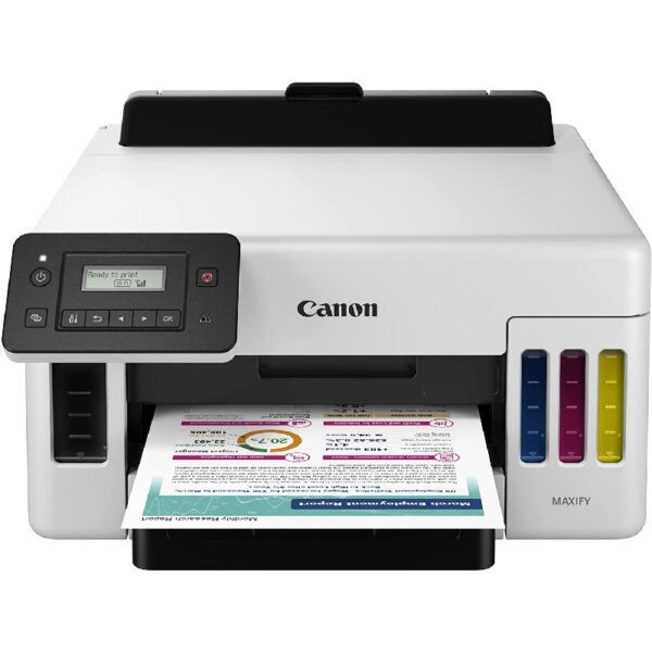 Canon MAXIFY GX5070 Wireless Ink Tank Business Printer for High Volume Document Printing (Warranty 2 years or 80,000 prints whichever is earlier / Printhead 12 months from date of purchased)