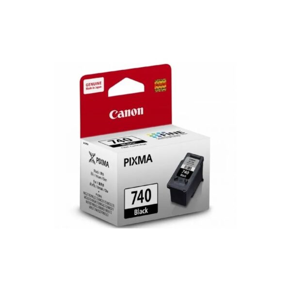 Canon PG-740 Black Genuine Ink Cartridge (for MG2170/2270/3170/3570/4170/4270 / MX377/397/437/457/477/517/527/537/TS5170)