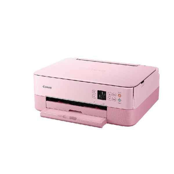 CANON Pink TS5370 Compact Wireless Photo All-In-One InkJet Printer with 1.44″ OLED (Warranty 2years Carry-in to Canon Singapore)