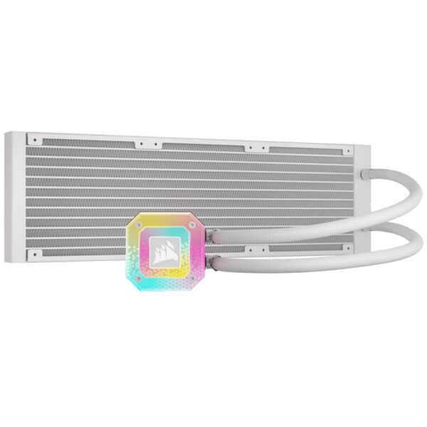 CORSAIR iCUE H150i Elite Capellix XT (White) 360mm AIO CPU Cooler – White : CW-9060073-WW (Warranty 5years with Convergent)