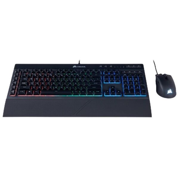 CORSAIR K55 RGB + Harpoon RGB Gaming Keyboard & Mouse Combo – CH-9206115-NA (Warranty 2years with Convergent)