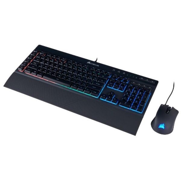 CORSAIR K55 RGB + Harpoon RGB Gaming Keyboard & Mouse Combo – CH-9206115-NA (Warranty 2years with Convergent)