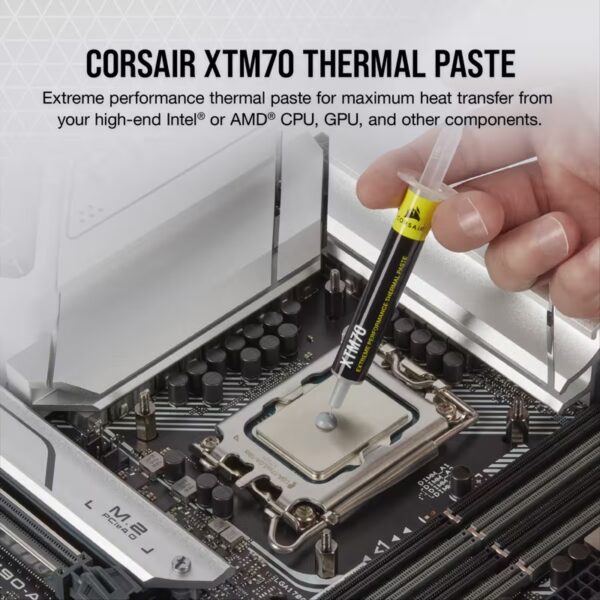 CORSAIR XTM70 Extreme Performance Thermal Paste 3g – CT-9010010-WW