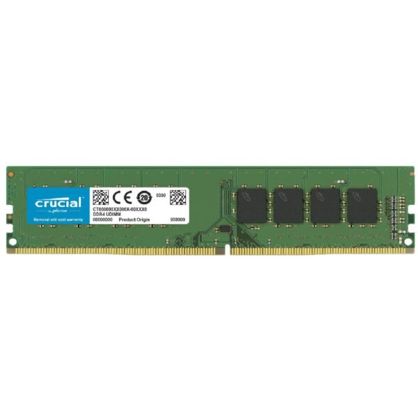 Crucial 16GB DDR4 3200MHz UDIMM Desktop RAM – CT16G4DFRA32A