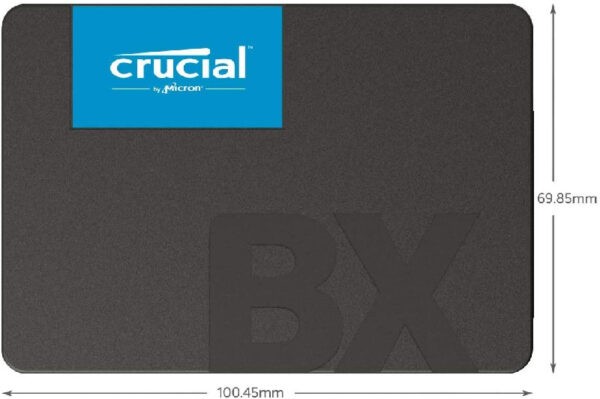 Crucial BX500 240GB int 2.5″ SATA3 SSD – CT240BX500SSD1 (Local Warranty 3years with Convergent)