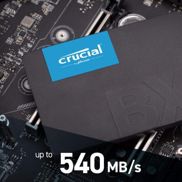 Crucial BX500 240GB int 2.5″ SATA3 SSD – CT240BX500SSD1 (Local Warranty 3years with Convergent)
