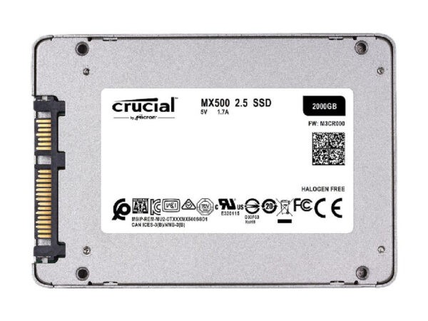 Crucial MX500 500GB int 2.5″ SATA3 SSD – CT500MX500SSD1 (Local Warranty 5years with Convergent)