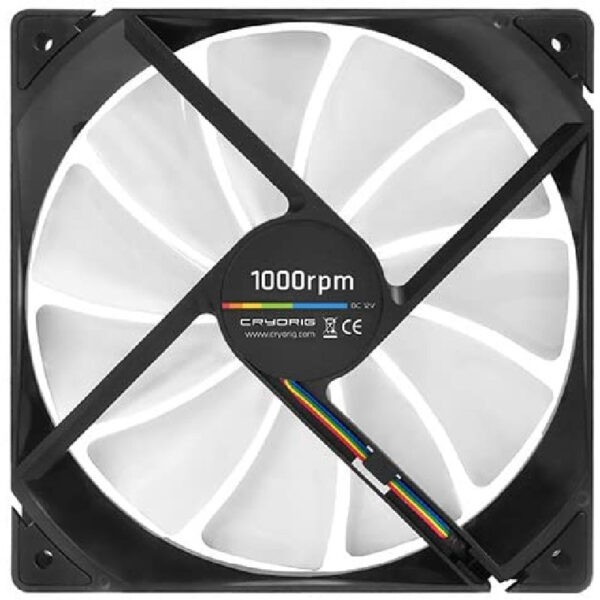 CRYORIG QF140 Silent 1000rpm 140mm Chassis Fan (Local Warranty 1year with Corbell)