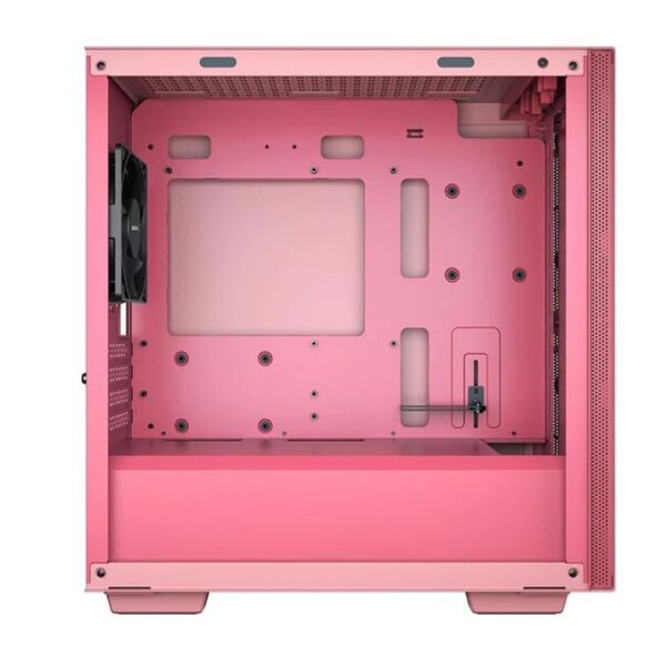 DeepCool MACUBE 110 (Pink) MATX Tower Chassis Tempered Glass (with 120mm Black non-RGB fan)