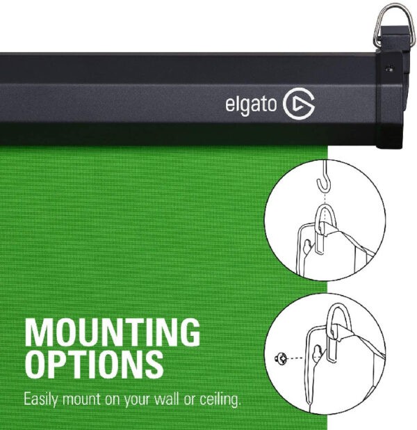 Elgato Green Screen MT (Mountable Chroma Key Panel) / 10GA09901