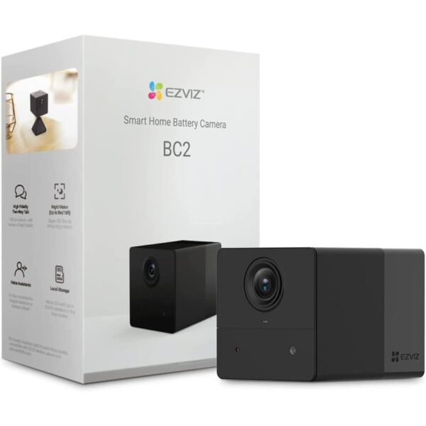 EZVIZ BC2 (2MP) Smart Home Battery Camera (with built-in battery)