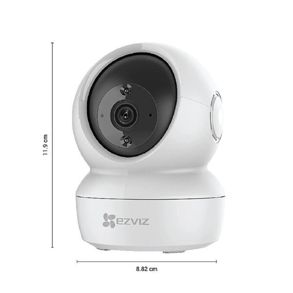 EZVIZ C6N Smart Home Camera Wireless IPCAM / 2MP, 1080P / Pan, Tilt, 2.4GHz, 2-way talk, motion detection, night vision – CS-C6N (Warranty 1year with Spectra Infotech)