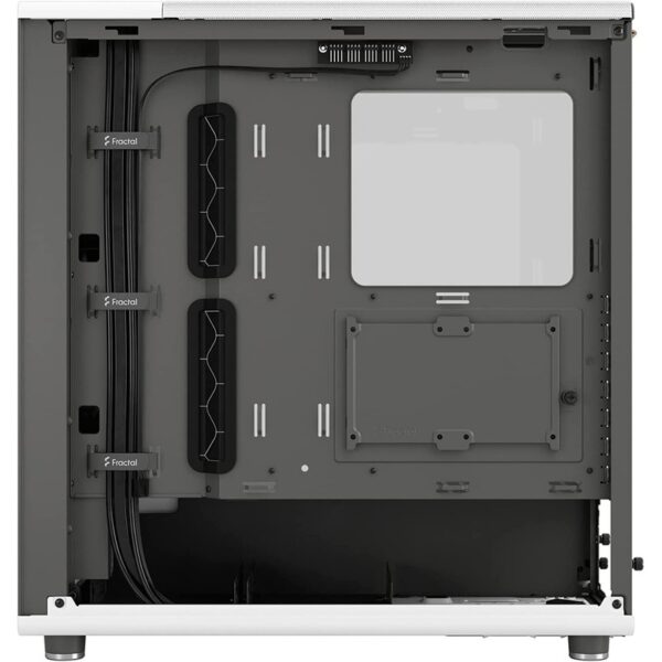 Fractal Design North TG Clear Tint ATX Tower Chassis – Chalk White : FD-C-NOR1C-04