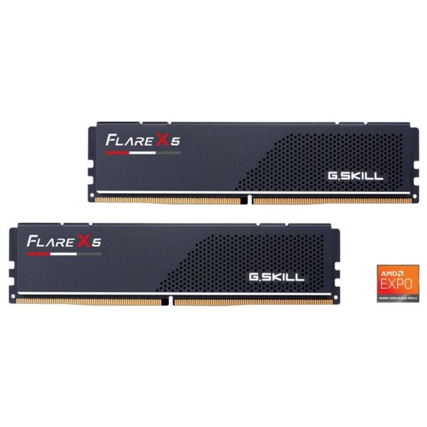 G.Skill Flare X5 32GB – 2x16GB – DDR5 5600MHz CL36-36-36 Gaming RAM Kit – F5-5600J3636C16GX2-FX5