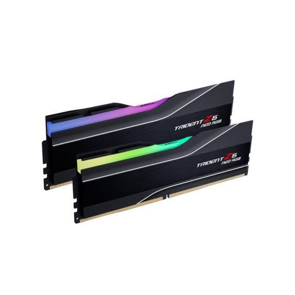 G.Skill Trident Z5 NEO RGB DDR5 32GB – 2x16GB – DDR5 5600MHz CL30 Gaming RAM Kit – F5-5600J3036D16GX2-TZ5NR