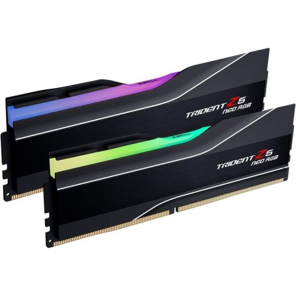 G.Skill Trident Z5 NEO RGB DDR5 32GB – 2x16GB – DDR5 6000MHz CL32 RAM Kit – F5-6000J3238F16GX2-TZ5NR