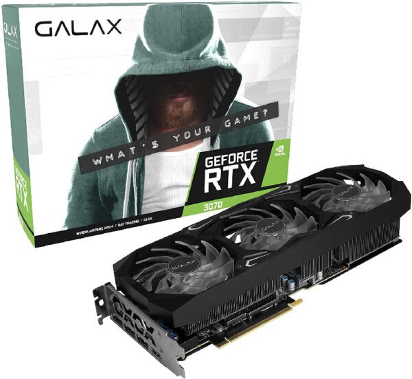 GALAX Geforce RTX 3070 SG (1-Click OC) 8GB PCI-Express x16 Gaming Graphics Card (Warranty 3years with Corbell)