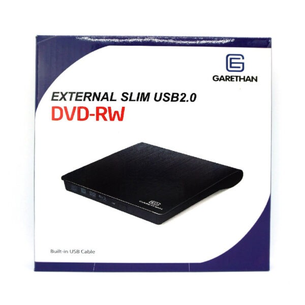 GARETHAN DW01 8X USB2.0 DVDRW – GE-DW01B (WRTY 1YR)