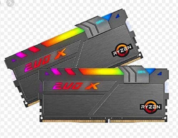 GEIL EVO X II 64GB – 2x32GB – DDR4 3600MHz CL18 Gaming RAM Kit – GAEXSY464GB3600C18BDC